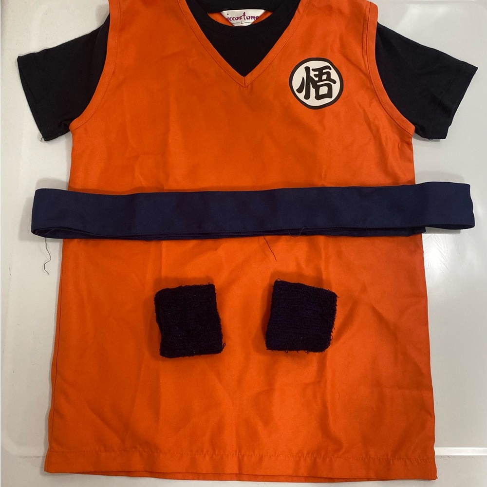 Kids Dragon Ball Z costume.